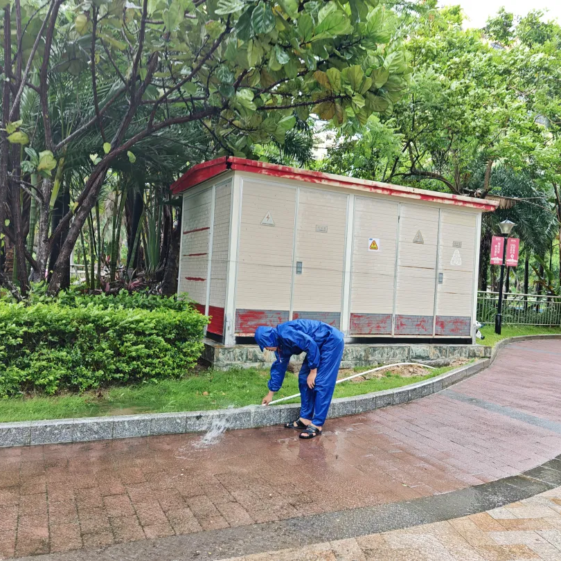 臺風"蝴蝶"防御戰(zhàn)|百雀物業(yè)人的72小時守護日記